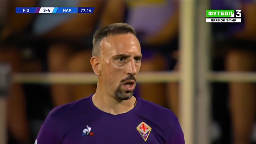 Franck Ribéry est tombé amoureux de la Fiorentina