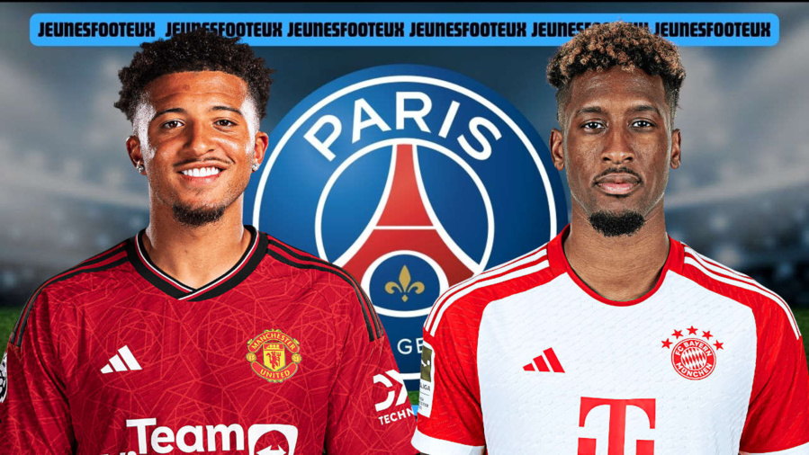 Paris SG : Jadon Sancho préféré à Kingsley Coman ? Paris SG : Jadon Sancho préféré à Kingsley Coman ?
