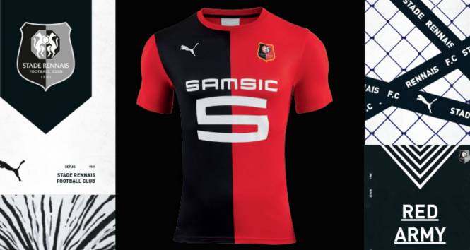 Le nouveau maillot du Stade Rennais saison 2019-2020