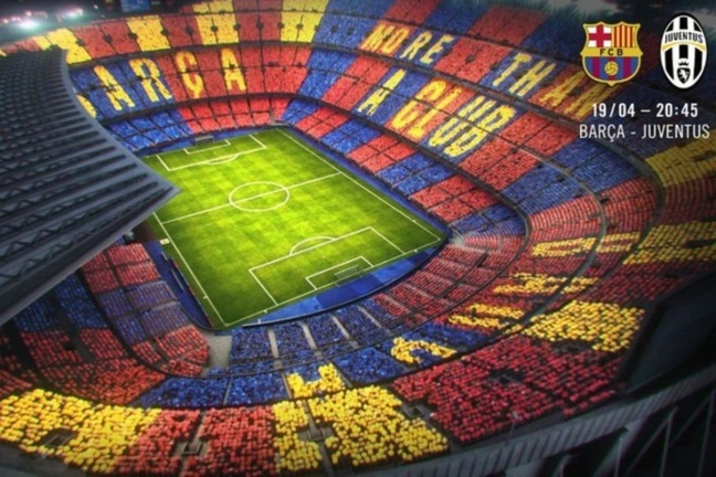 Barça : Le tifo prévu par le Camp Nou pour la réception de la Juventus Barça : Le tifo prévu par le Camp Nou pour la réception de la Juventus