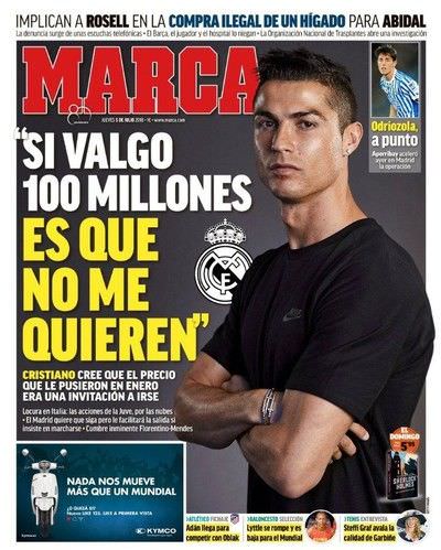 Mercato Real Madrid : Ronaldo vexé de ne valoir que 100ME aux yeux de Perez Mercato Real Madrid : Ronaldo vexé de ne valoir que 100ME aux yeux de Perez