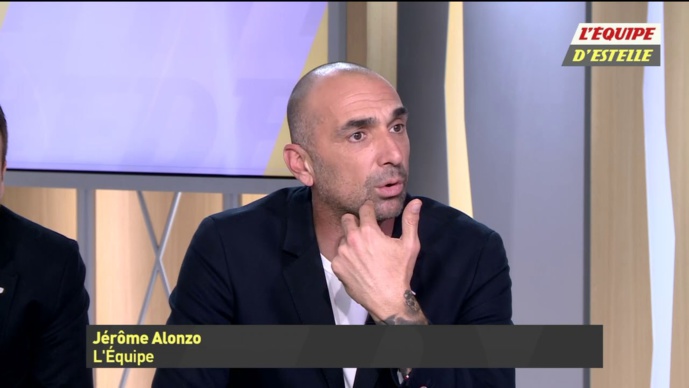 Jérôme Alonzo - Capture écran la chaîne L'Equipe