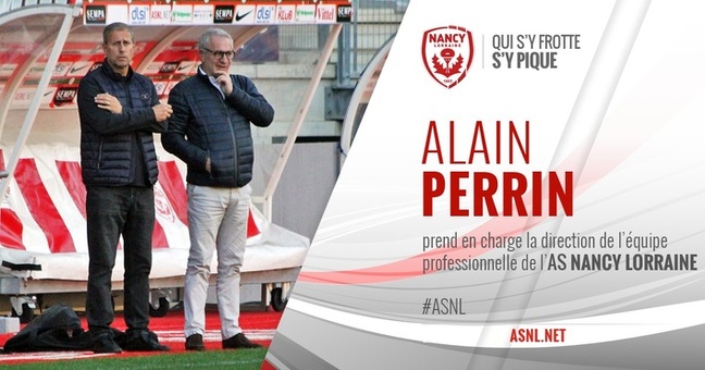 Nancy : Tholot viré, Alain Perrin le remplace Nancy : Tholot viré, Alain Perrin le remplace