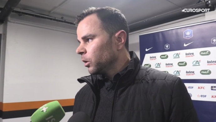 Le coach du GSI Pontivy, Yannick Blanchard, se moque de l'OM Le coach du GSI Pontivy, Yannick Blanchard, se moque de l'OM