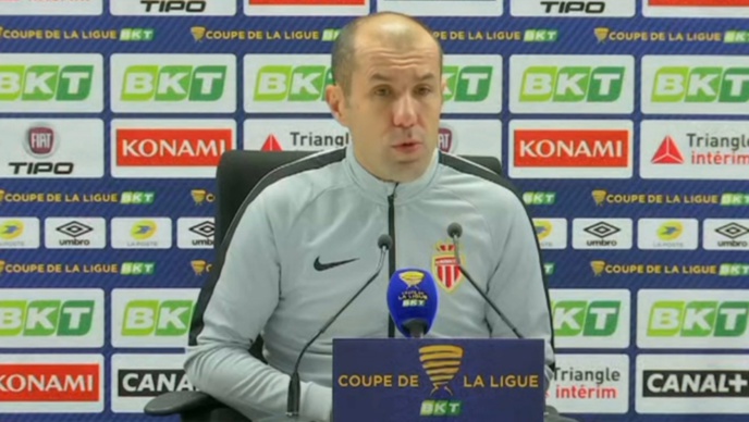 AS Monaco : Jardim pas rassuré avant la réception d'Amiens