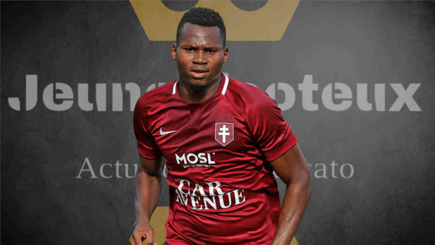 Habib Diallo, attaquant du FC Metz