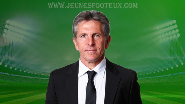 Claude Puel, entraîneur de l'AS Saint-Etienne