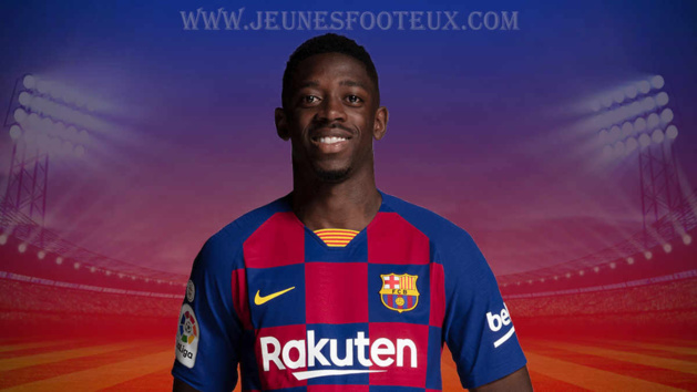 Ousmane Dembélé, ailier du FC Barcelone