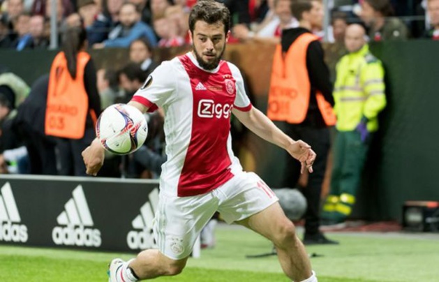 Amin Younes ici sous le maillot de l'Ajax Amsterdam.
