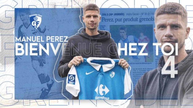 Mercato RC Lens : Manu Perez signe à Grenoble