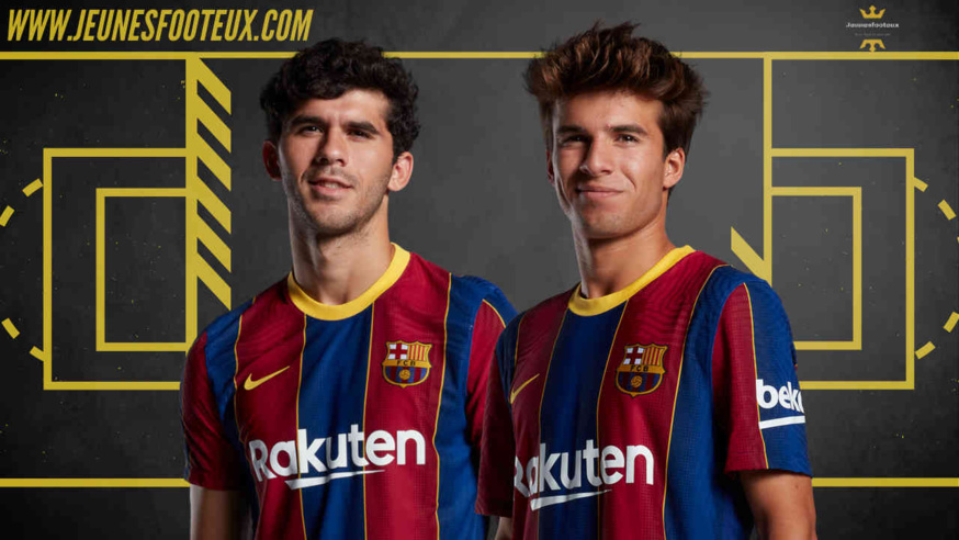 Carles Aleña et Riqui Puig, deux milieux formés au FC Barcelone