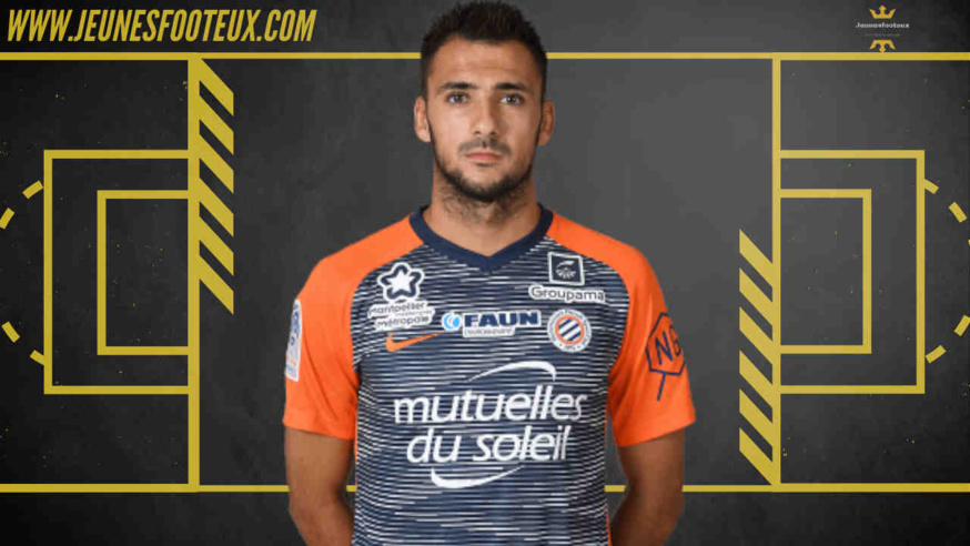Gaëtan Laborde, attaquant de Montpellier HSC