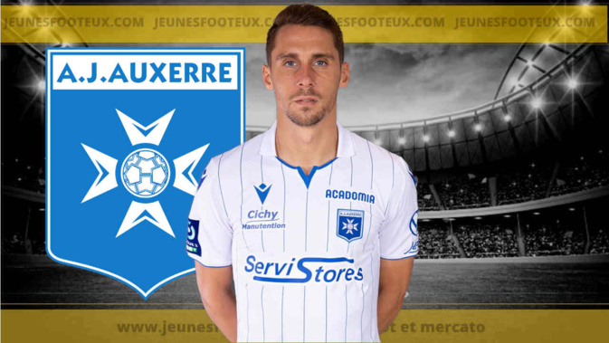 AJ Auxerre : convoité par le Paris FC, Rémy Dugimont prolonge à l'AJA