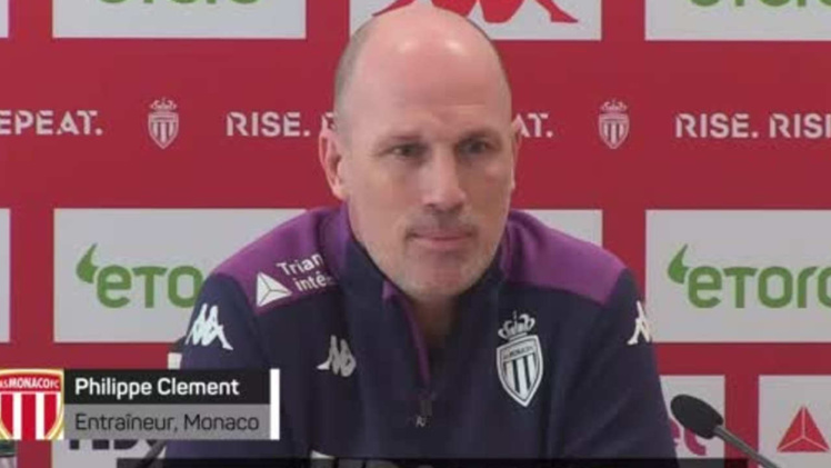 AS Monaco - Philippe Clément : "En colère" et "déçu", l'entraineur belge veut voir une équipe "qui réagit" contre Braga 