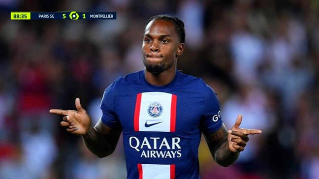 Renato Sanches ne cache pas son énorme satisfaction après son but lors de PSG - MHSC Renato Sanches ne cache pas son énorme satisfaction après son but lors de PSG - MHSC