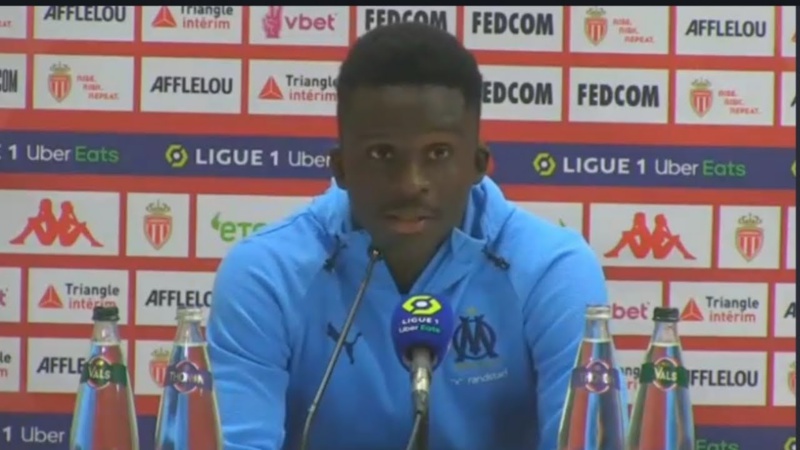 Bamba Dieng - attaquant sénégalais de l'Olympique de Marseille