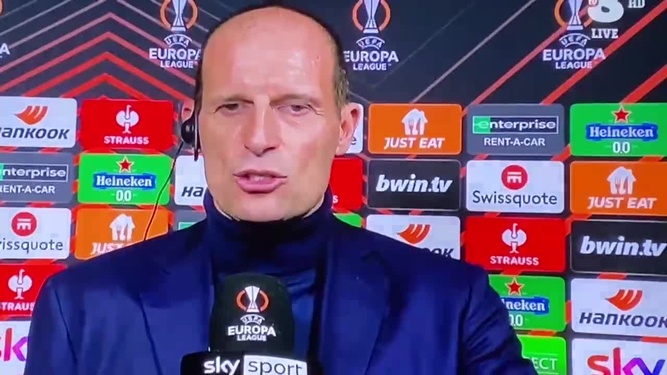 Allegri pète un câble après Juventus - Nantes Allegri pète un câble après Juventus - Nantes