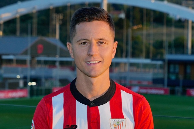 Ander Herrera (Athletic Bilbao) au fond du trou Ander Herrera (Athletic Bilbao) au fond du trou