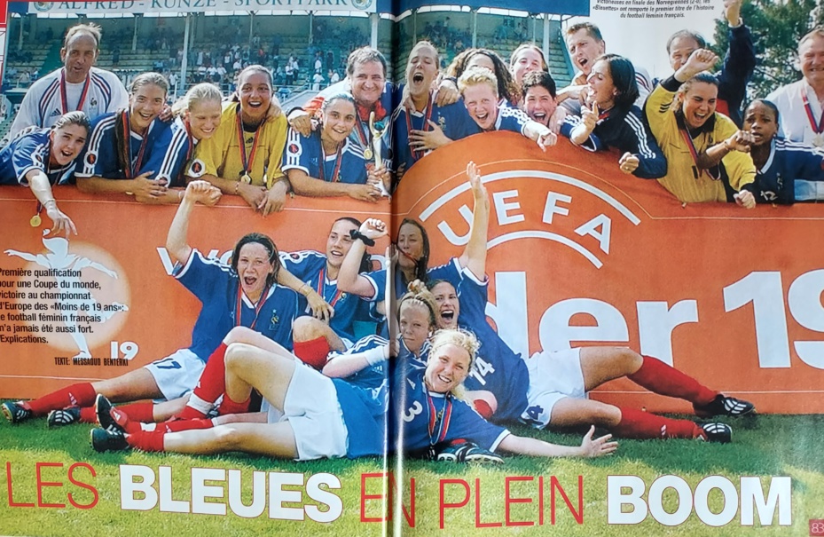 Grandes premières pour l'Equipe de France féminine, bravo les Bleues !