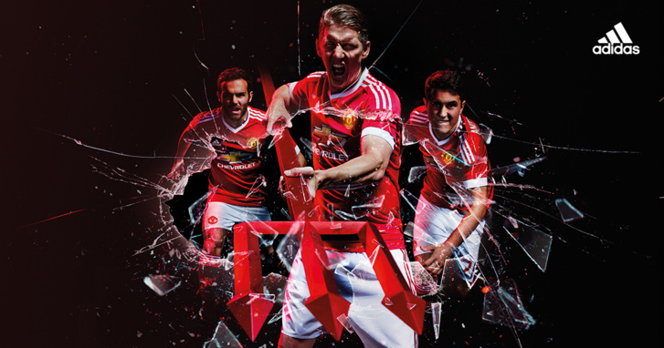 Manchester United : nouveau maillot domicile de la saison 2015/16