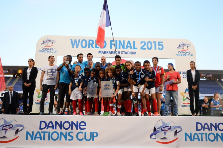 Finale Mondiale Danone Nations Cup 2015 - La France termine 3ème !