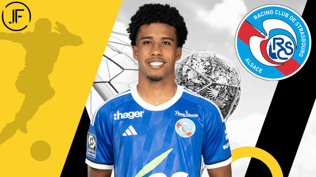 Andrey Santos totalement love du RC Strasbourg Andrey Santos totalement love du RC Strasbourg
