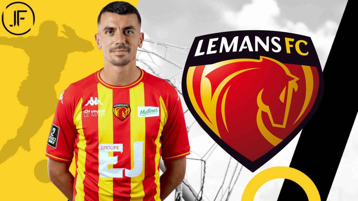 Antoine Rabillard (Le Mans FC), le soldat de Videira est en grande forme !