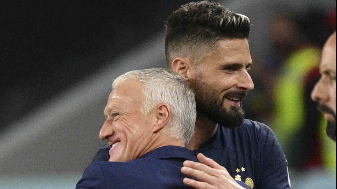 Olivier Giroud (LOSC) rend un hommage poignant à Didier Deschamps