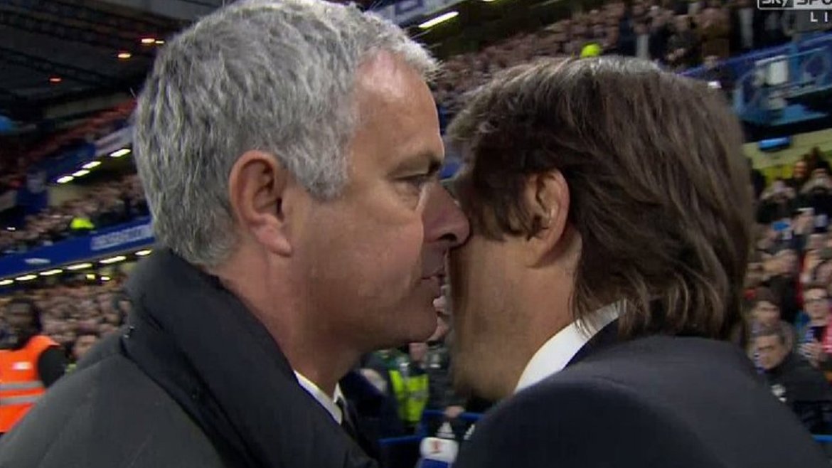 José Mourinho n'a pas apprécié le comportement d'Antonio Conte !