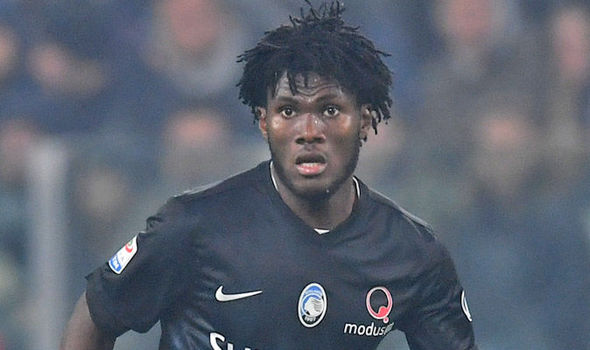Le milieu de terrain de l'Atalanta Bergame, Franck Kessié - Daily Express