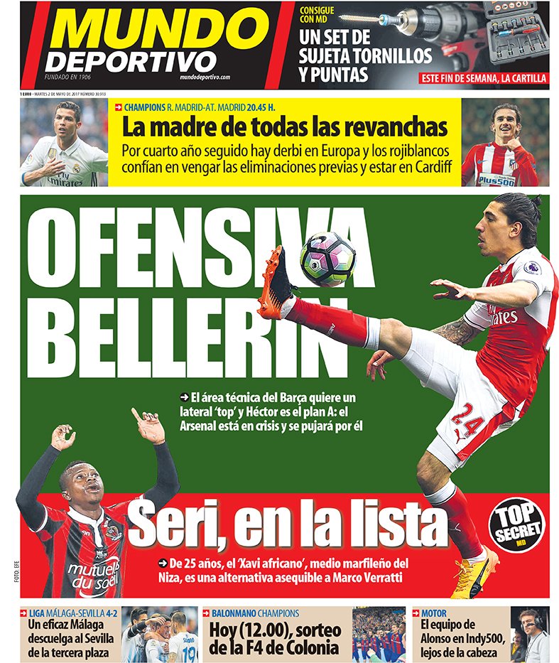 Mercato - Barça : plutôt Seri que Verratti ?