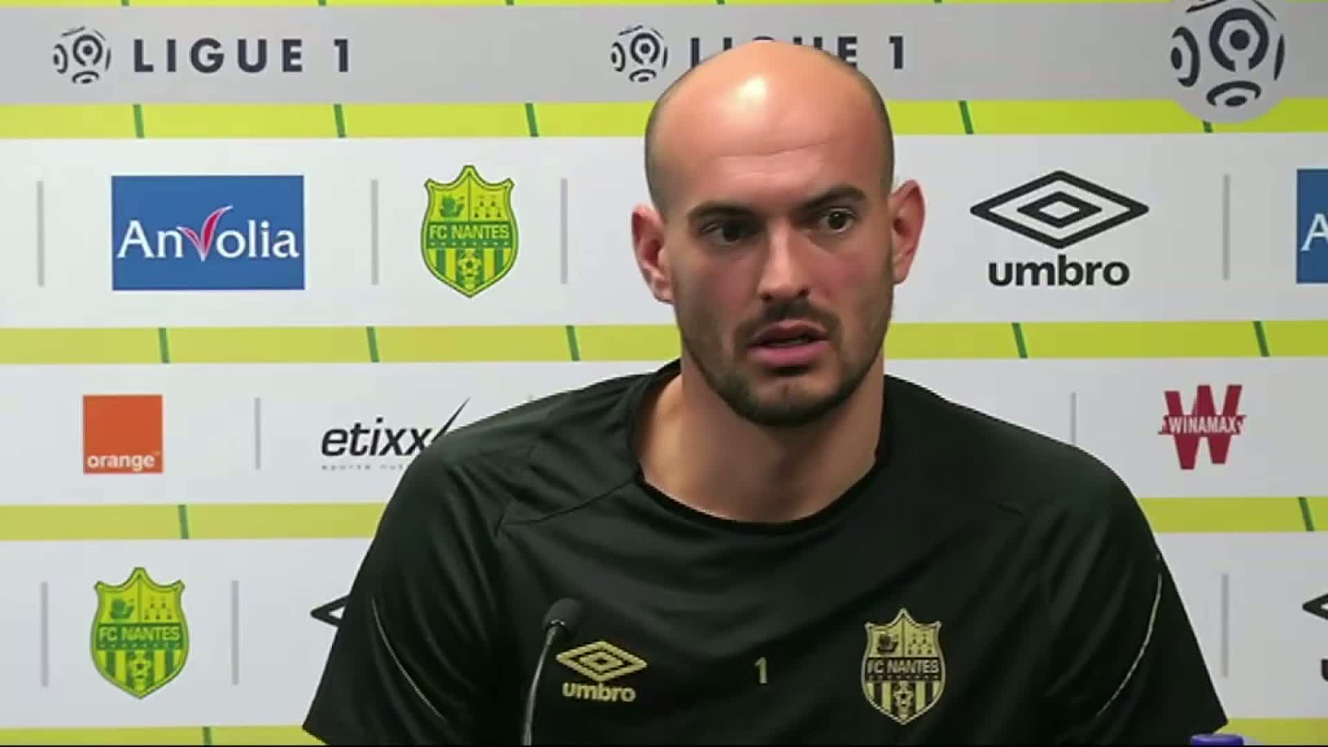 Gardien du FC Nantes, Rémy Riou - L'Equipe
