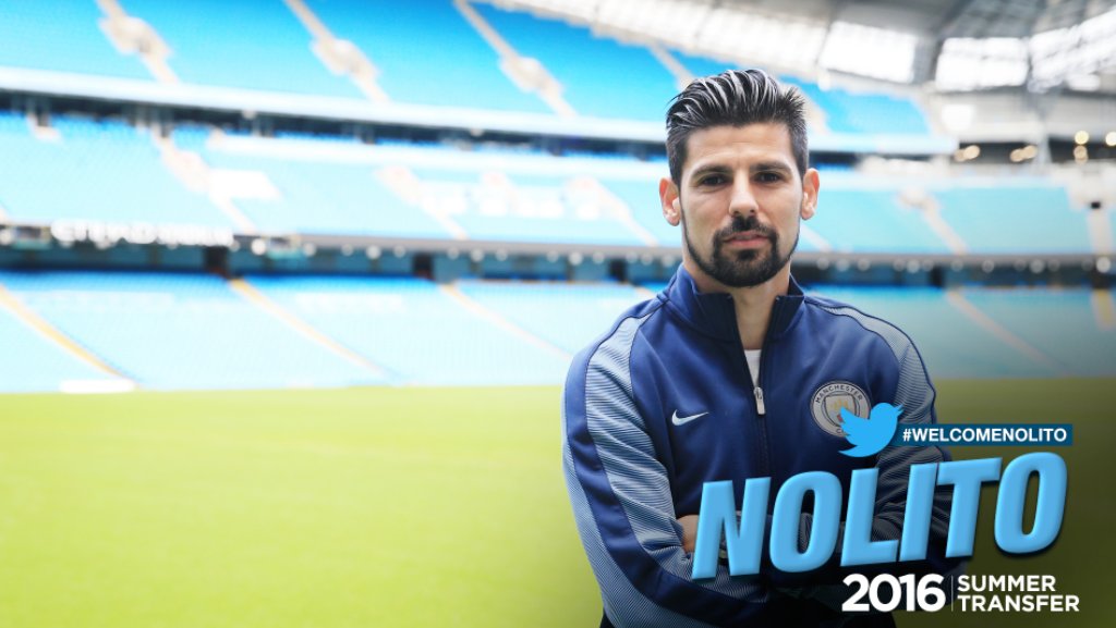 Nolito - Twitter Manchester City