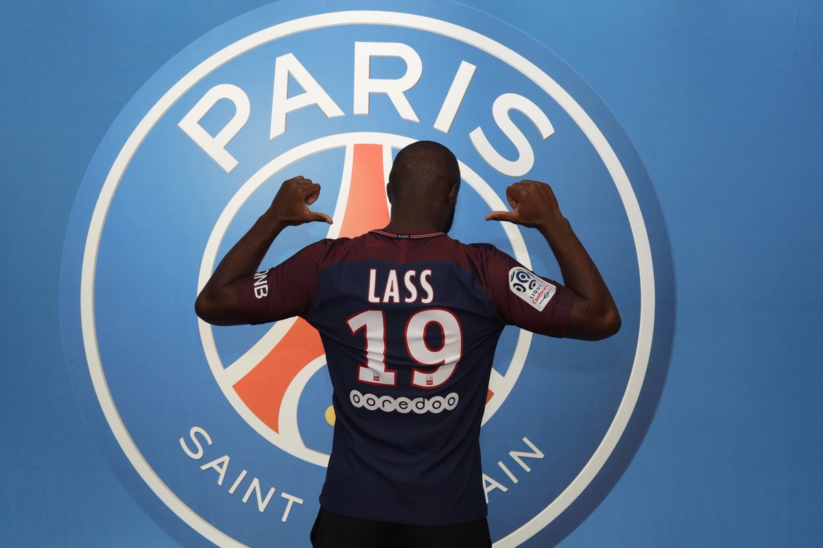 Lassana Diarra - Crédit : compte Twitter du PSG