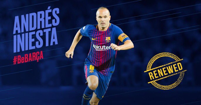 Mercato Barça : le Tianjin Quanjian prêt à toute les folies pour Andrés Iniesta
