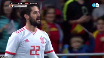 Espagne - Argentin : Isco a mangé ‎l'Albiceleste