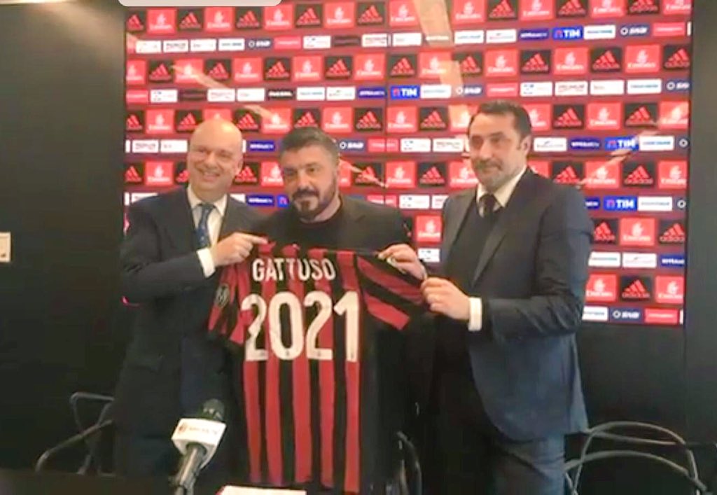 Milan AC : Gennaro Gattuso prolonge jusqu'en 2021
