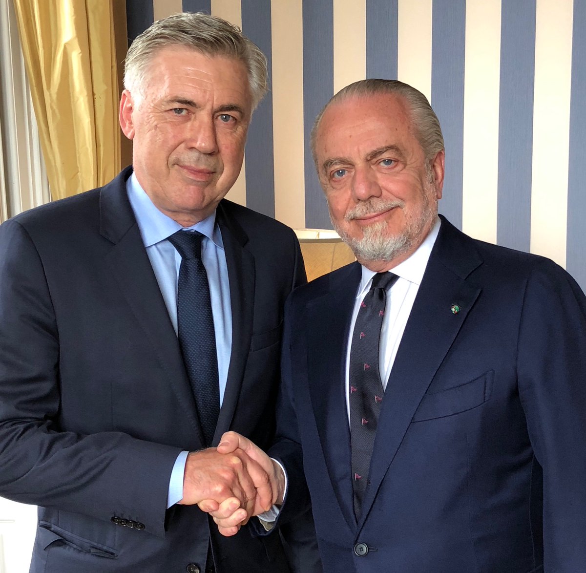 OFFICIEL : Carlo Ancelotti est le nouvel entraîneur de Naples
