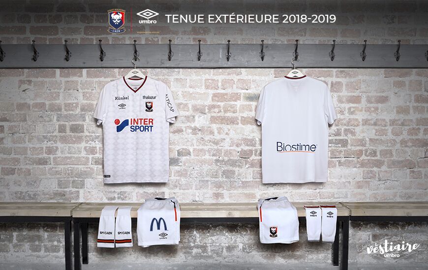 Umbro dévoile le nouveau kit away 2018/2019 du Stade Malherbe de Caen