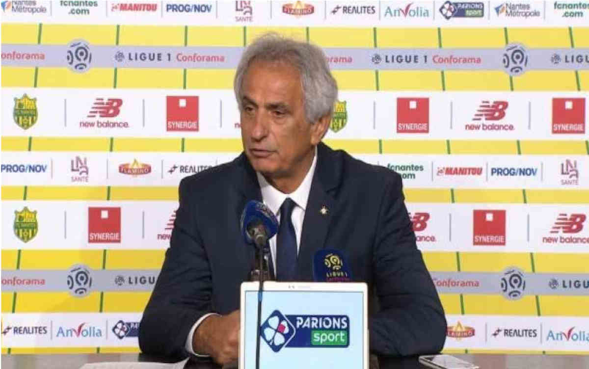 FC Nantes : Vahid Halilhodzic est inquiet