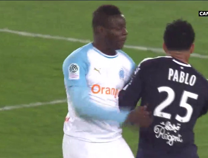 OM : Balotelli rattrapé par la patrouille suite à son mauvais coup sur Pablo ?
