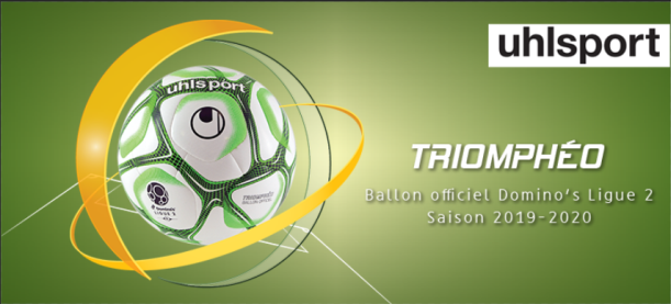 Uhlsport présente Triomphéo, ballon officiel de la Domino’s Ligue 2