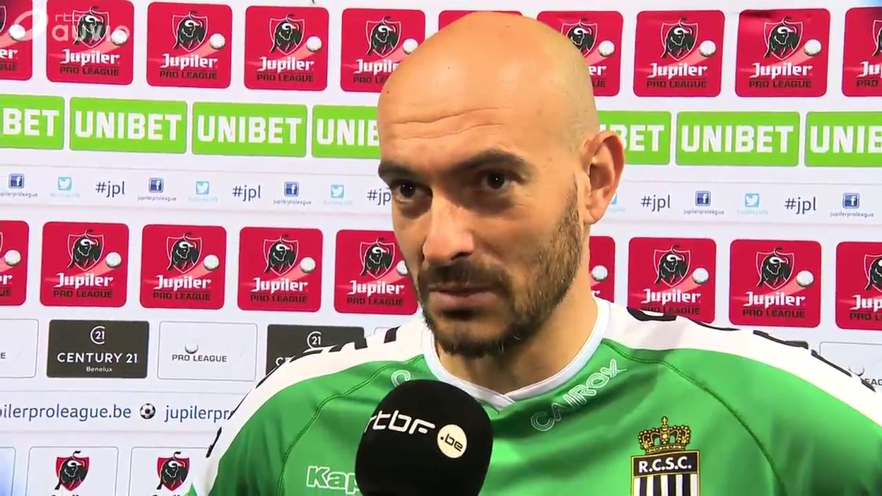 Le gardien de Charleroi, Rémy Riou - Crédit : RTBF