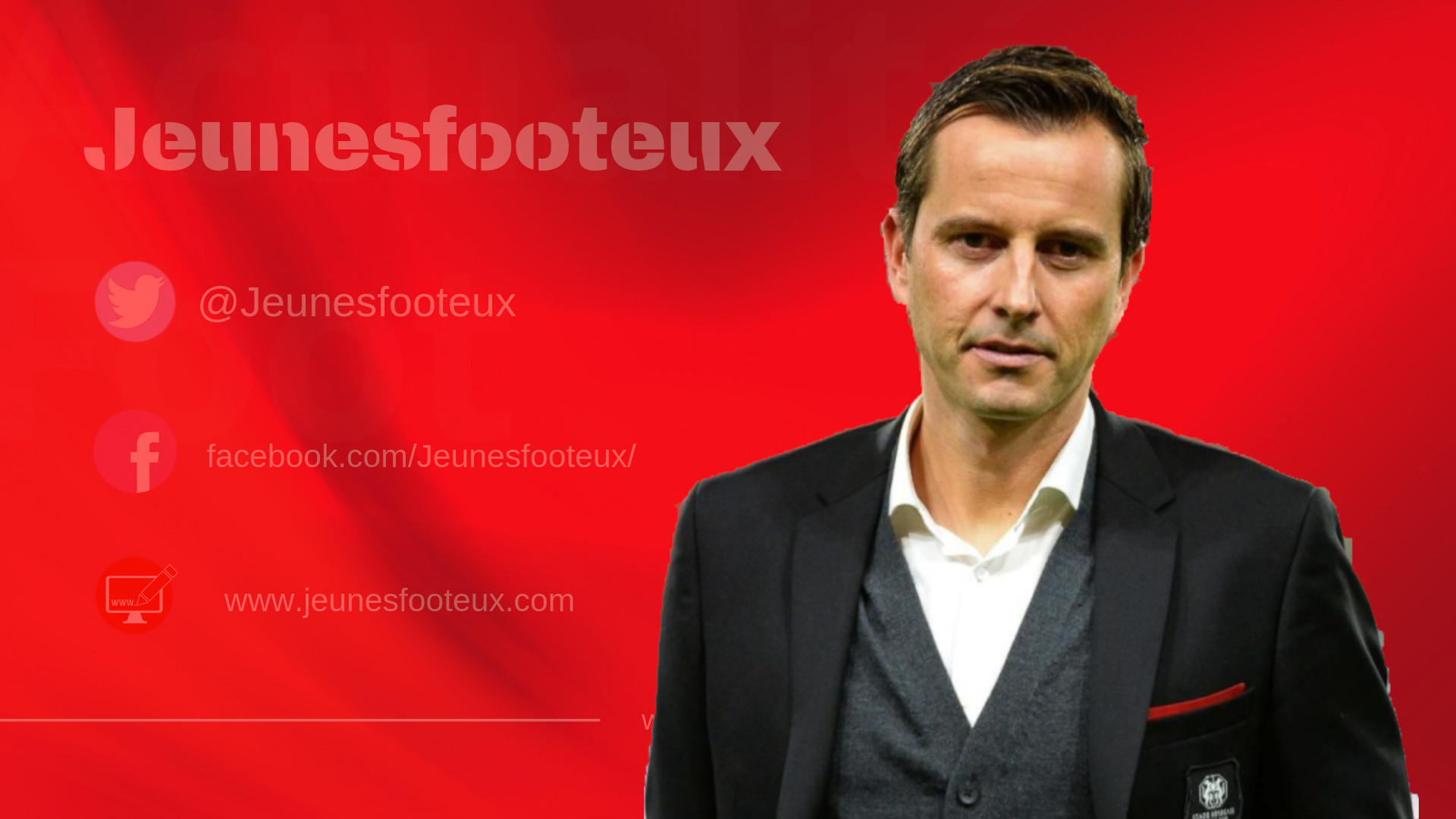 Rennes : Julien Stéphan entraîneur du Stade Rennais
