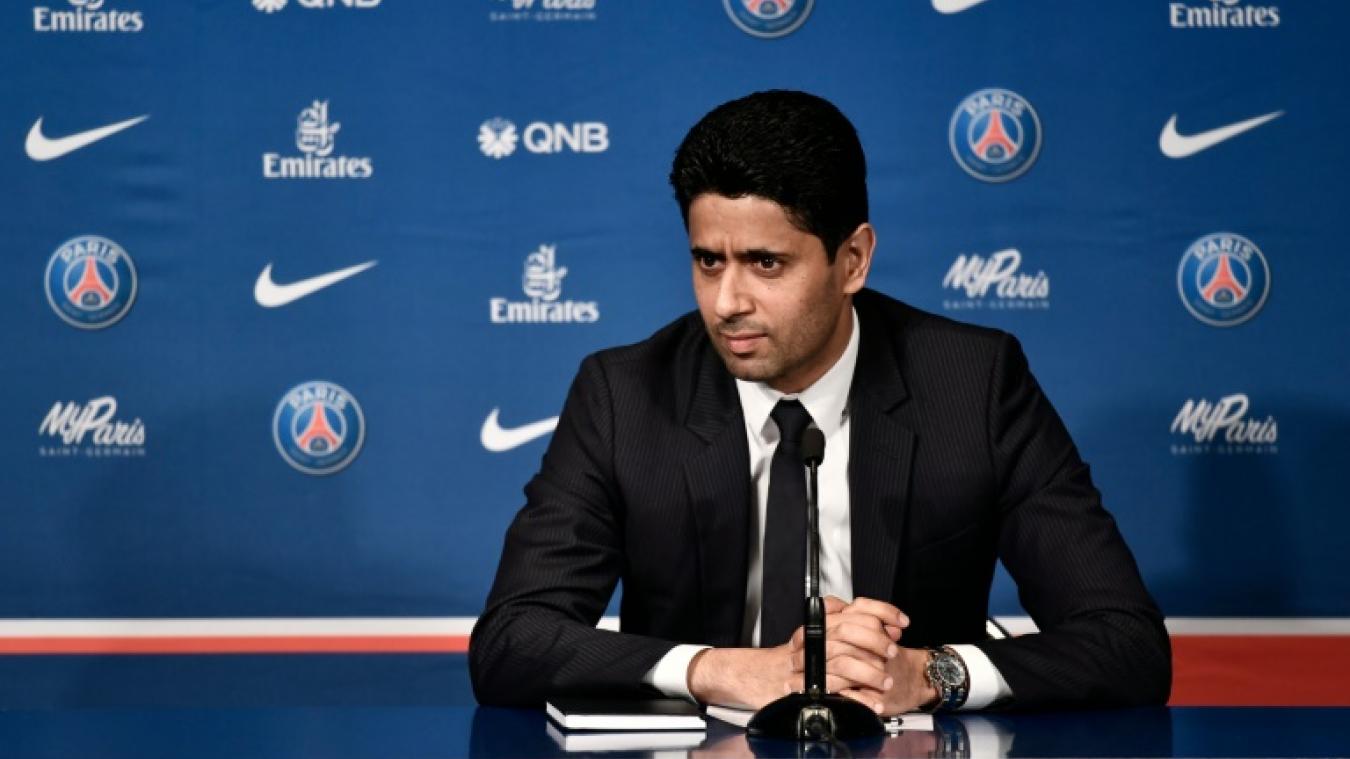 PSG Mercato : Al-Khelaïfi président du Paris SG.