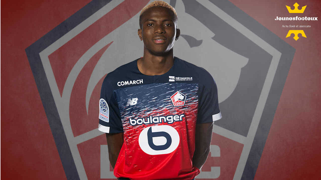 LOSC - Lille : Osimhen remporte le Prix Marc-Vivien Foé du meilleur joueur africain  de Ligue 1