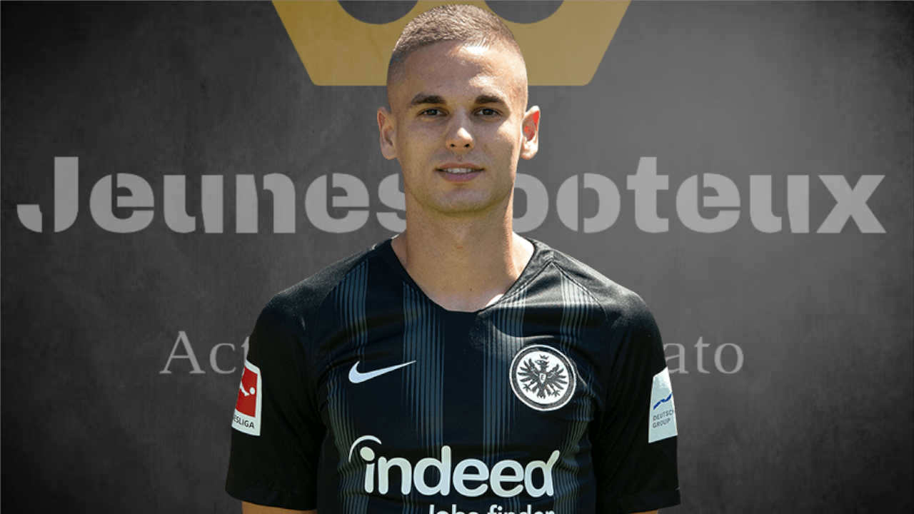Mijat Gacinovic, le milieu offensif de l'Eintracht Francfort