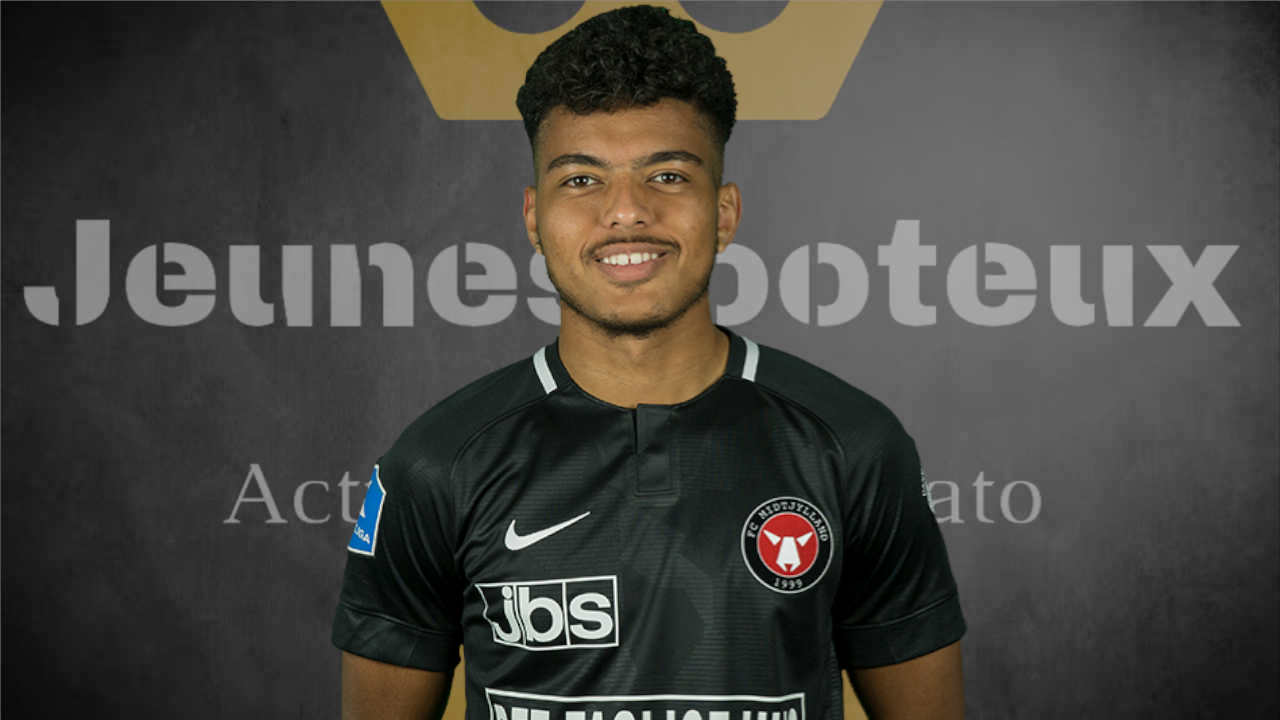 Evander, milieu offensif brésilien du FC Midtjylland