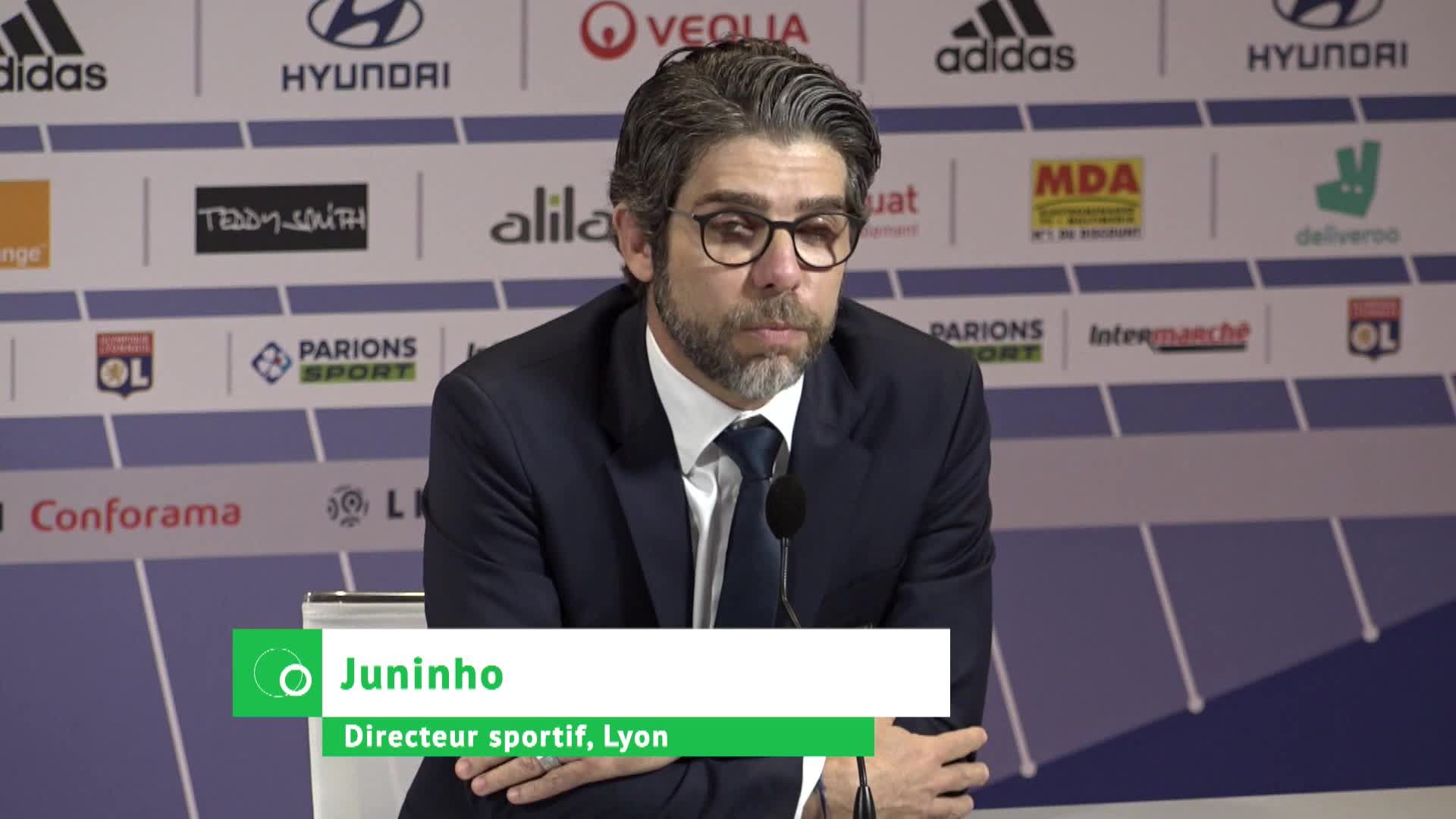 Juninho, directeur sportif de l'Olympique Lyonnais