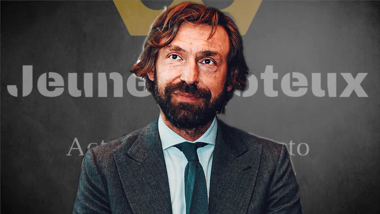 Andréa Pirlo, entraîneur de la Juventus